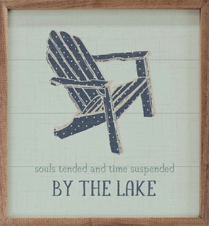 By The Lake Chair Blue By Amylee Weeks